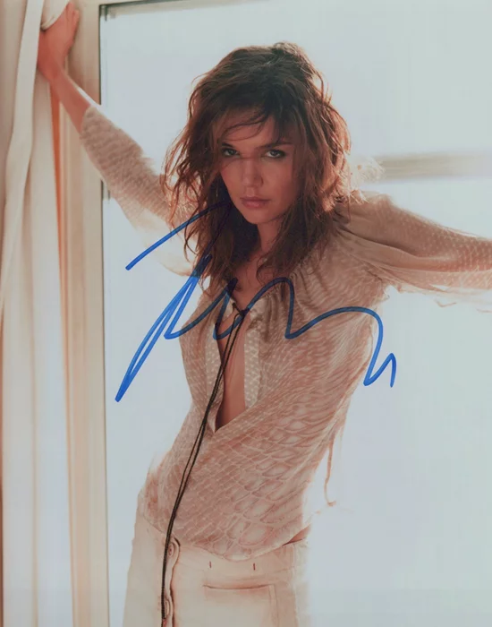 Katie Holmes autograph