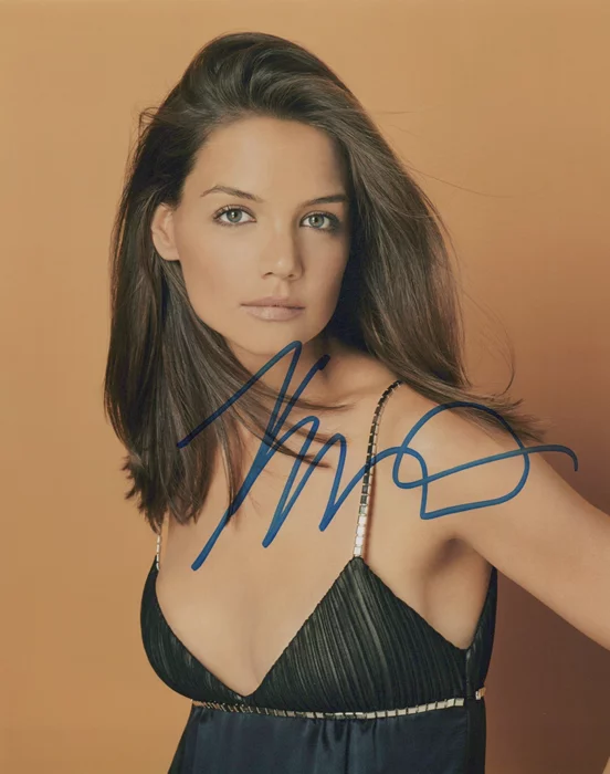 Katie Holmes autograph