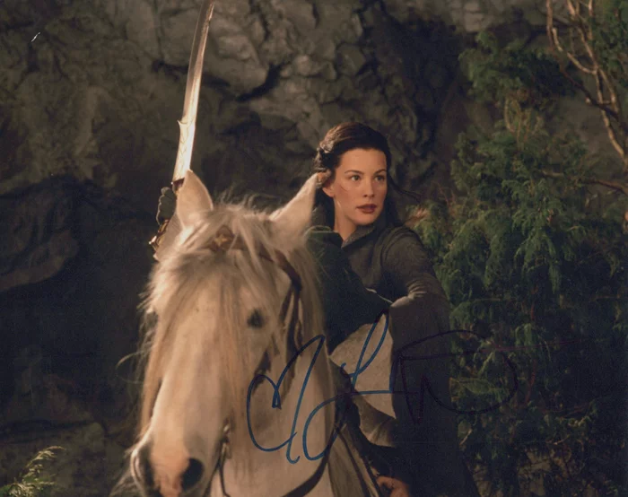 Liv Tyler autograph