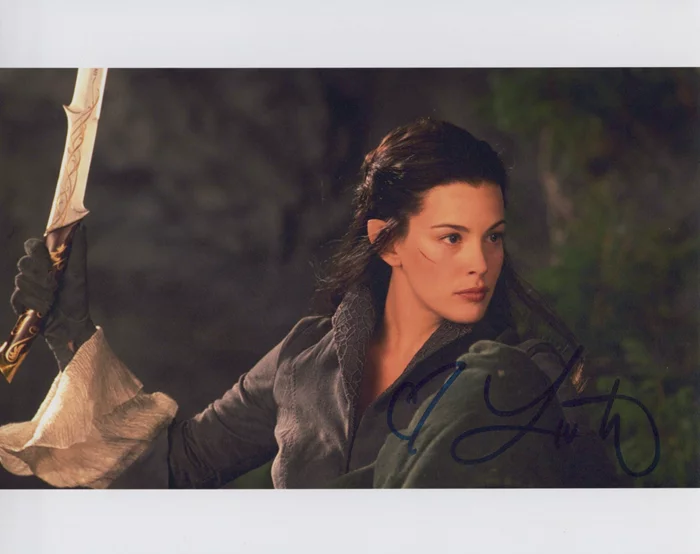 Liv Tyler autograph