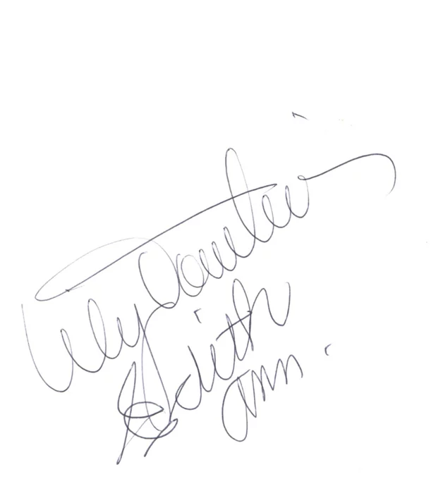 Lily Tomlin autograph