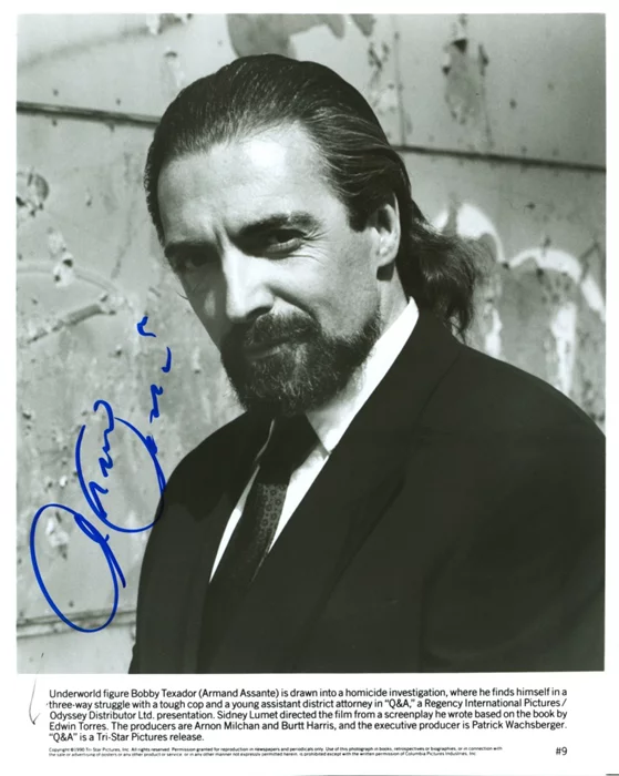 Armand Assante autograph