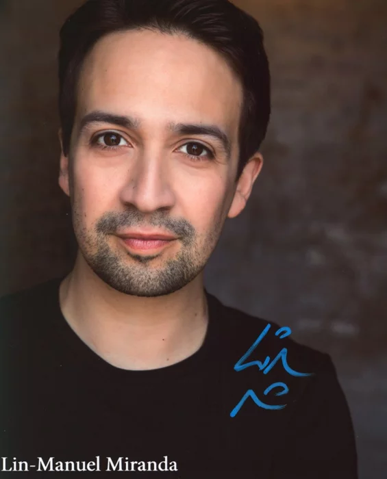 Lin-Manuel Miranda autograph