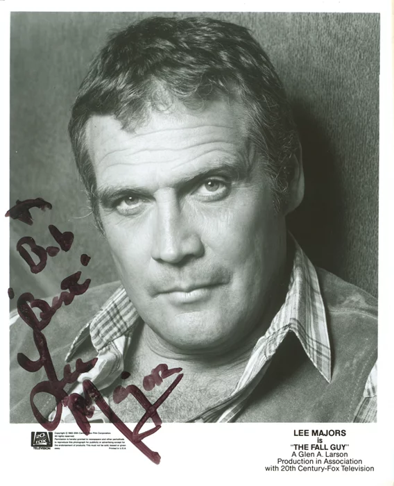 Lee Majors autograph