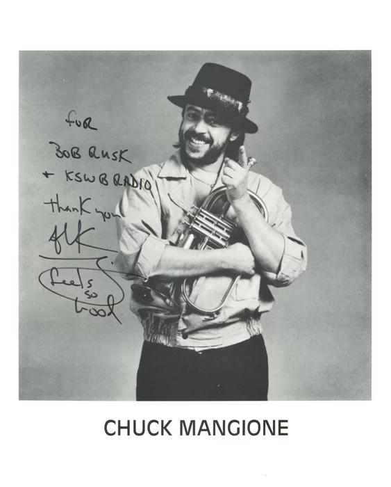 Chuck Mangione autograph