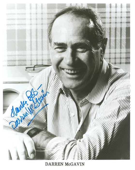 Darren McGavin autograph