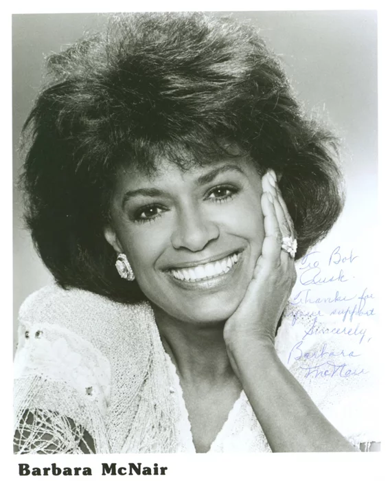 Barbara McNair autograph