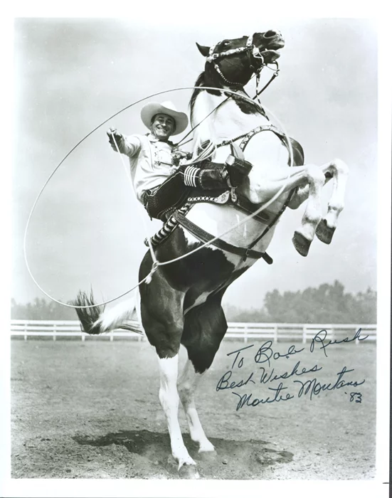 Monte Montana autograph