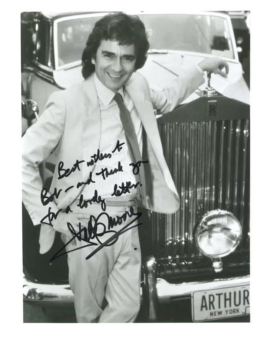 Dudley Moore autograph