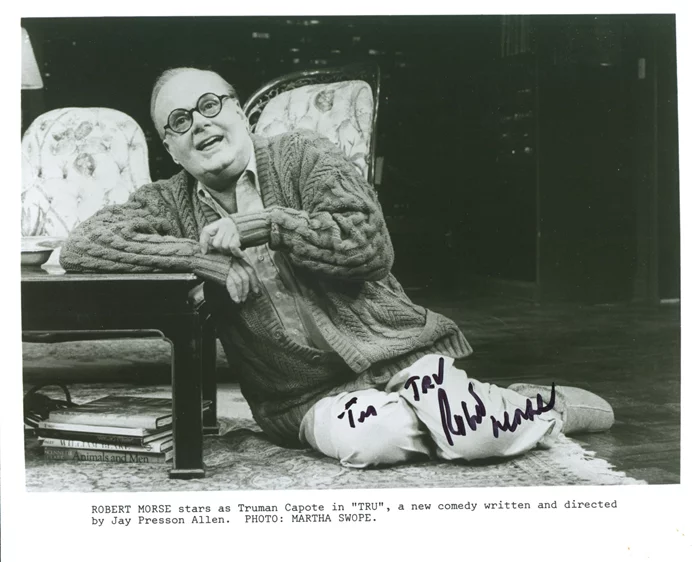 Robert Morse autograph