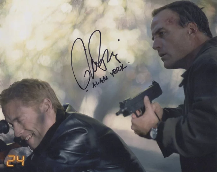 Richard Burgi autograph