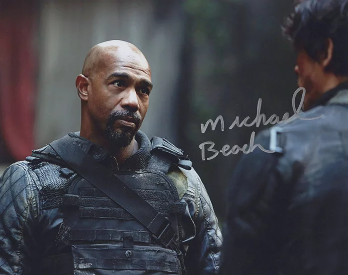 Michael Beach autograph