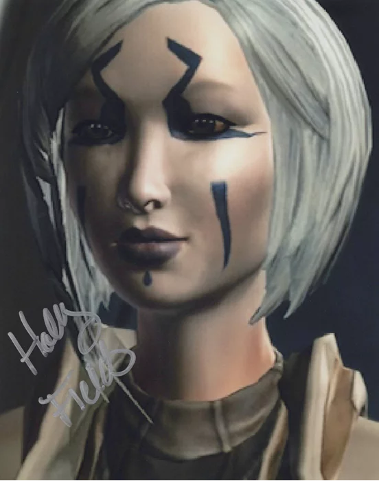 Holly Fields autograph