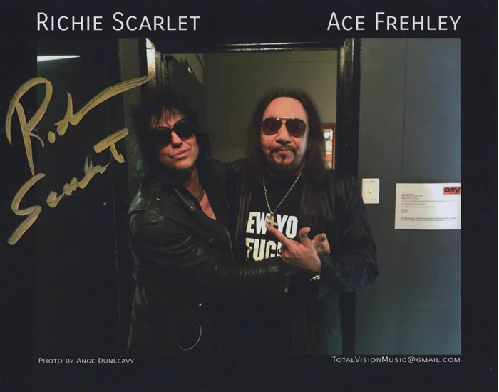 Richie Scarlet autograph