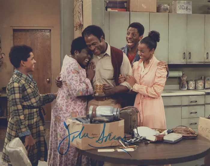 John Amos autograph