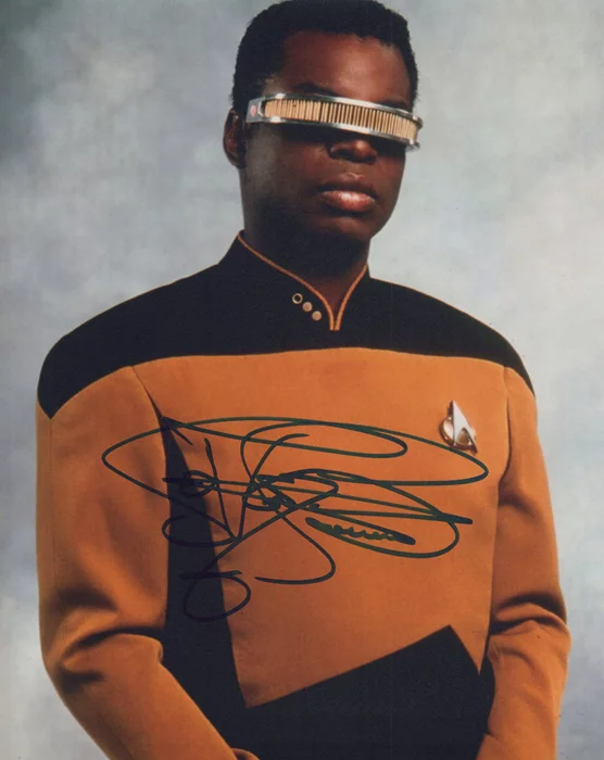LeVar Burton autograph