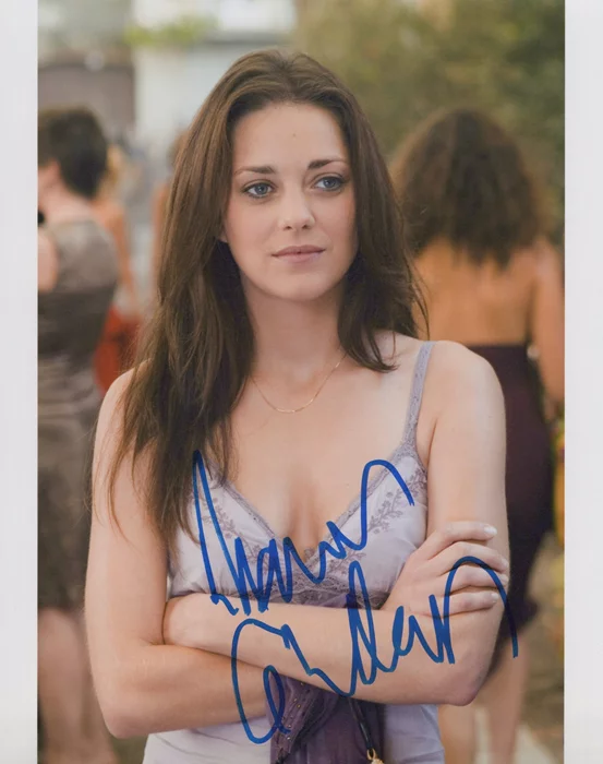 Marion Cotillard autograph