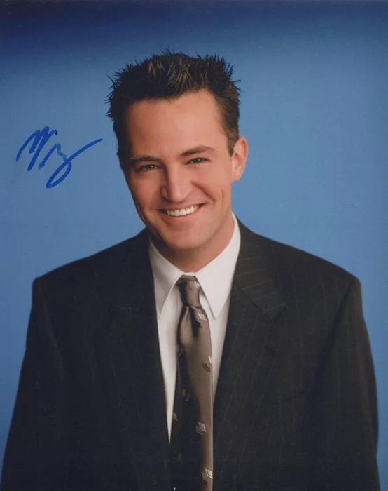 Matthew Perry autograph