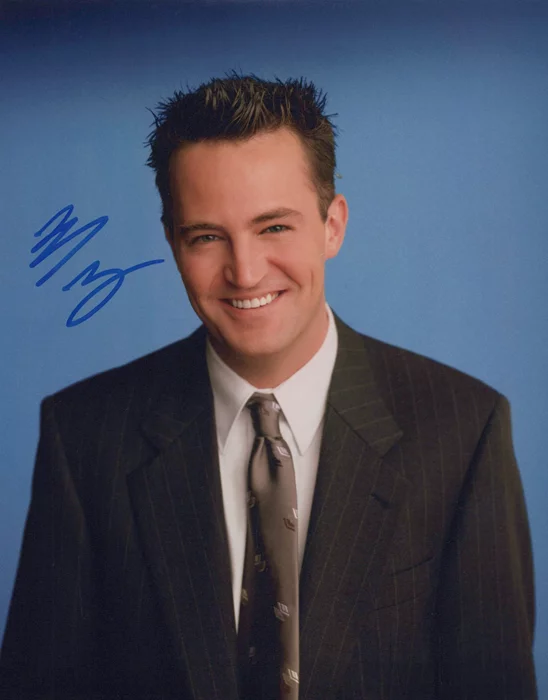 Matthew Perry autograph