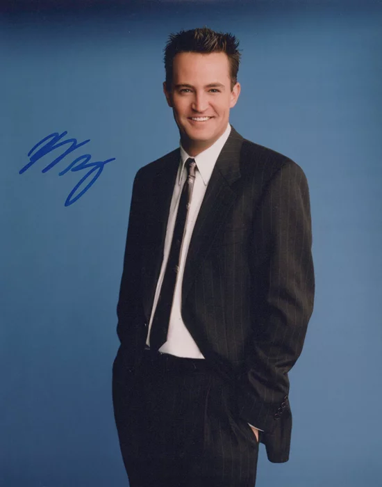 Matthew Perry autograph