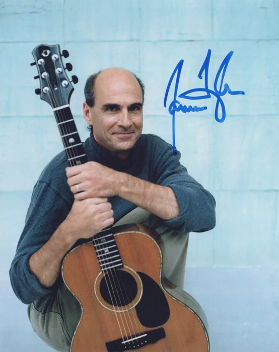 James Taylor autograph