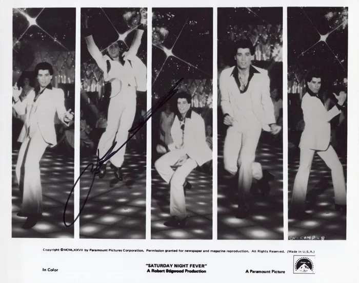 John Travolta autograph