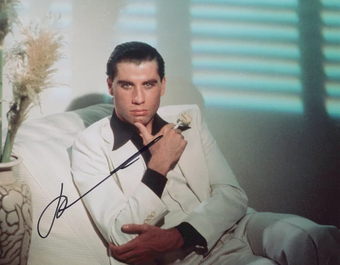 John Travolta autograph