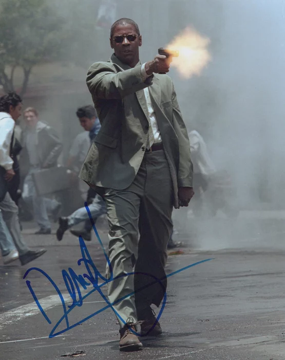 Denzel Washington autograph
