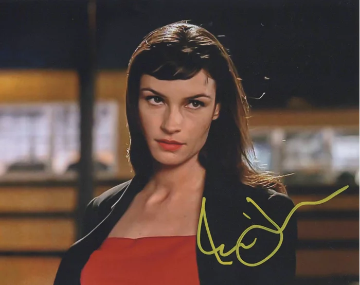Famke Janssen autograph