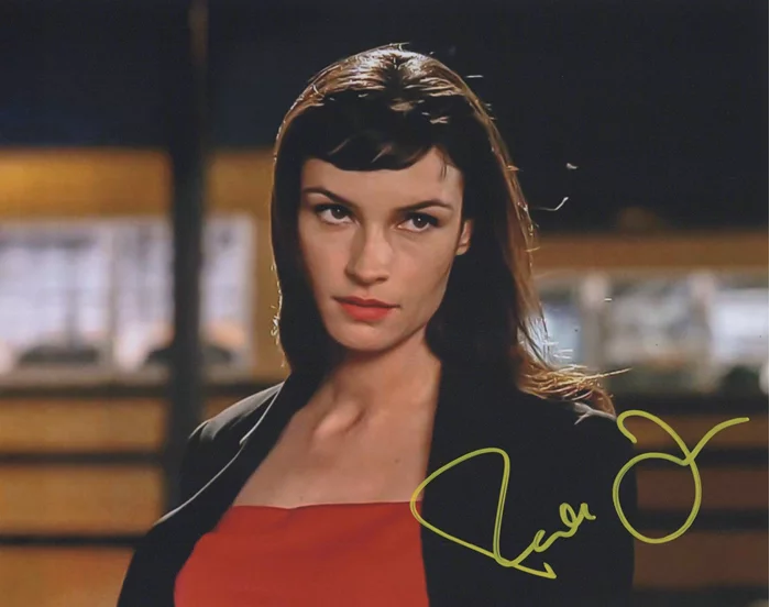 Famke Janssen autograph