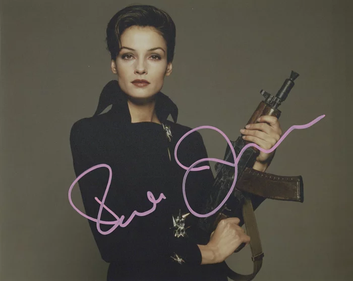 Famke Janssen autograph