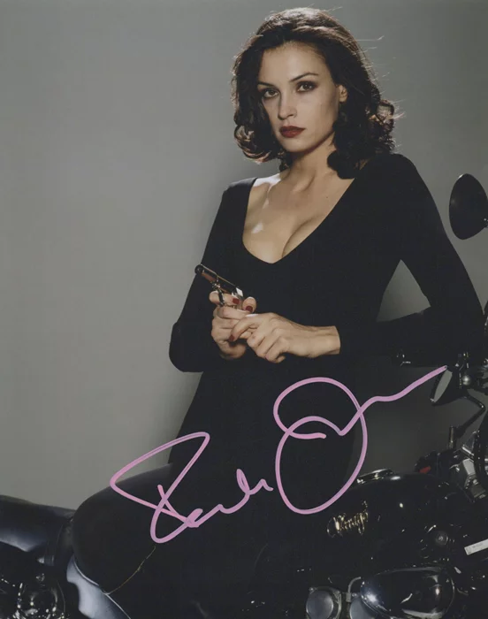 Famke Janssen autograph