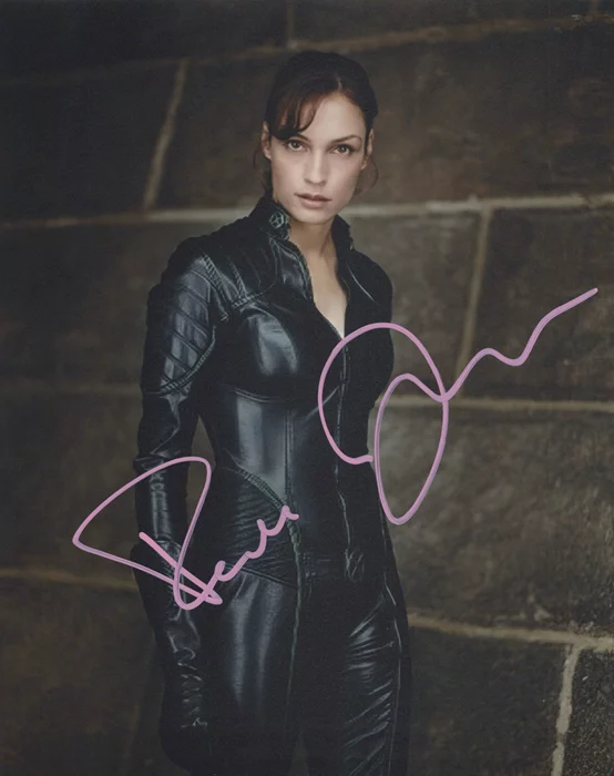 Famke Janssen autograph