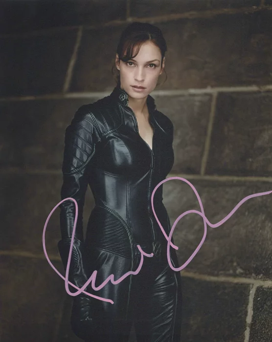 Famke Janssen autograph