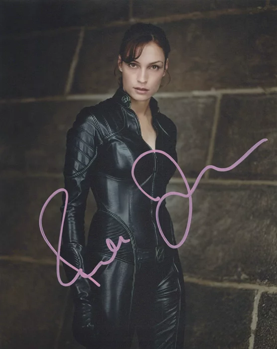 Famke Janssen autograph