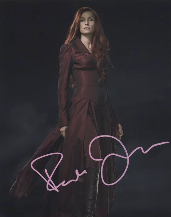 Famke Janssen autograph