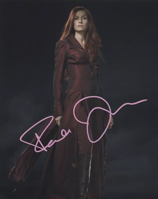 Famke Janssen autograph