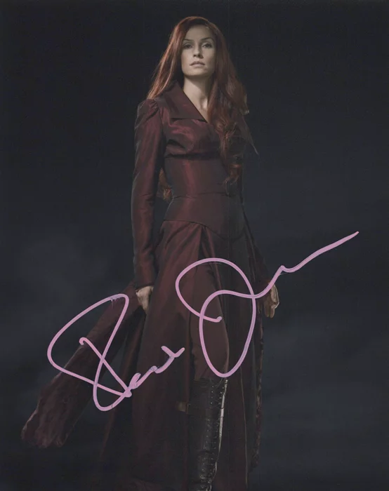 Famke Janssen autograph
