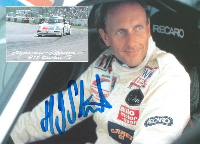 H.J. Stuck autograph
