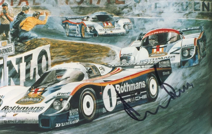 Derek Bell autograph