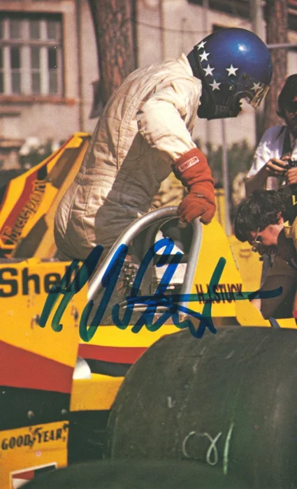 H.J. Stuck autograph