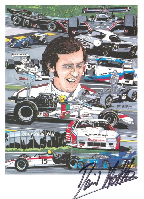 David Hobbs autograph