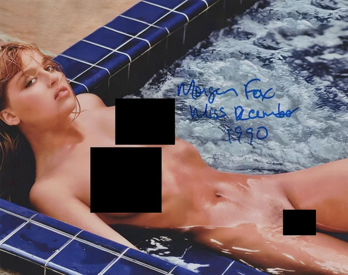 Morgan Fox autograph