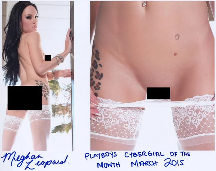Meghan Leopard autograph