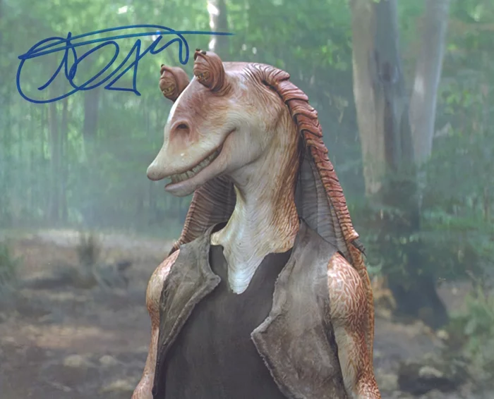 Ahmed Best autograph