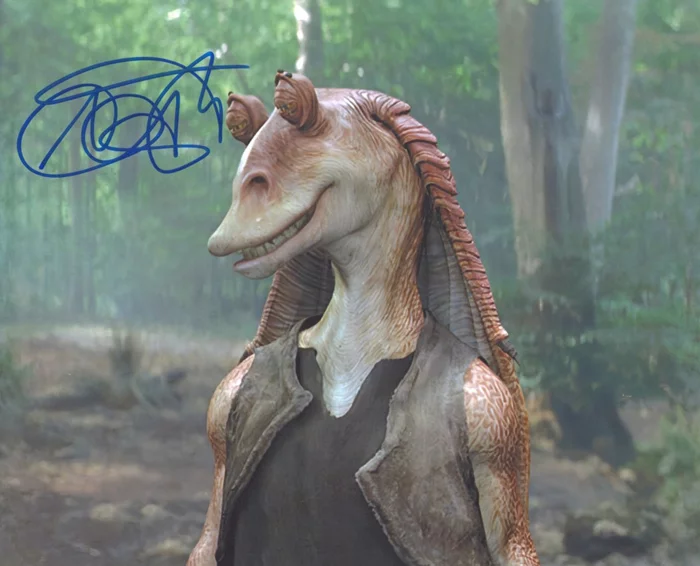 Ahmed Best autograph