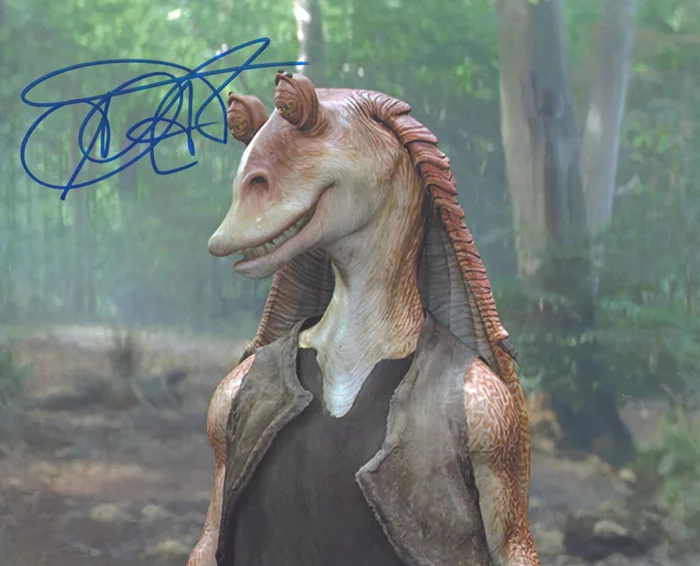 Ahmed Best autograph