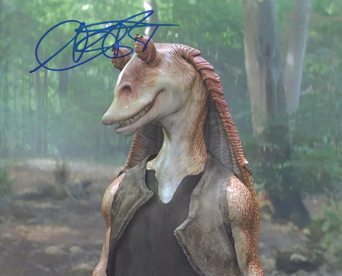 Ahmed Best autograph