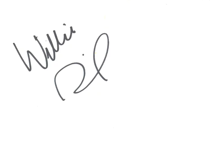 Willie Geist autograph