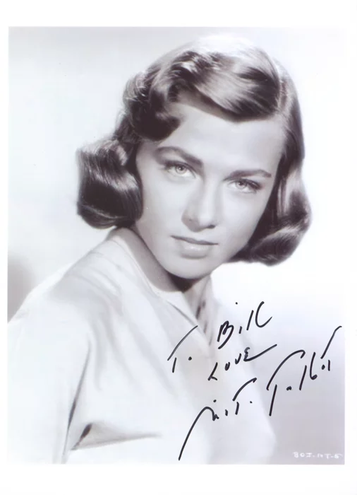 Nita Talbot autograph